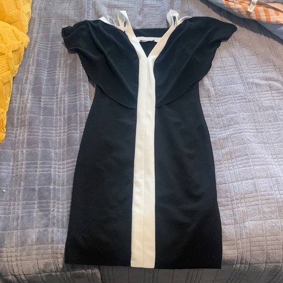 Zara Dresses & Skirts - Zara black and white dress in great condition.